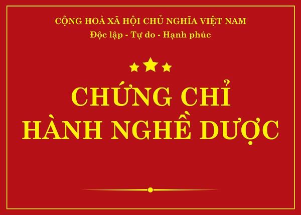 THỦ TỤC ĐỀ NGHỊ CẤP CHỨNG CHỈ HÀNH NGHỀ DƯỢC ĐỐI VỚI NGƯỜI NƯỚC NGOÀI